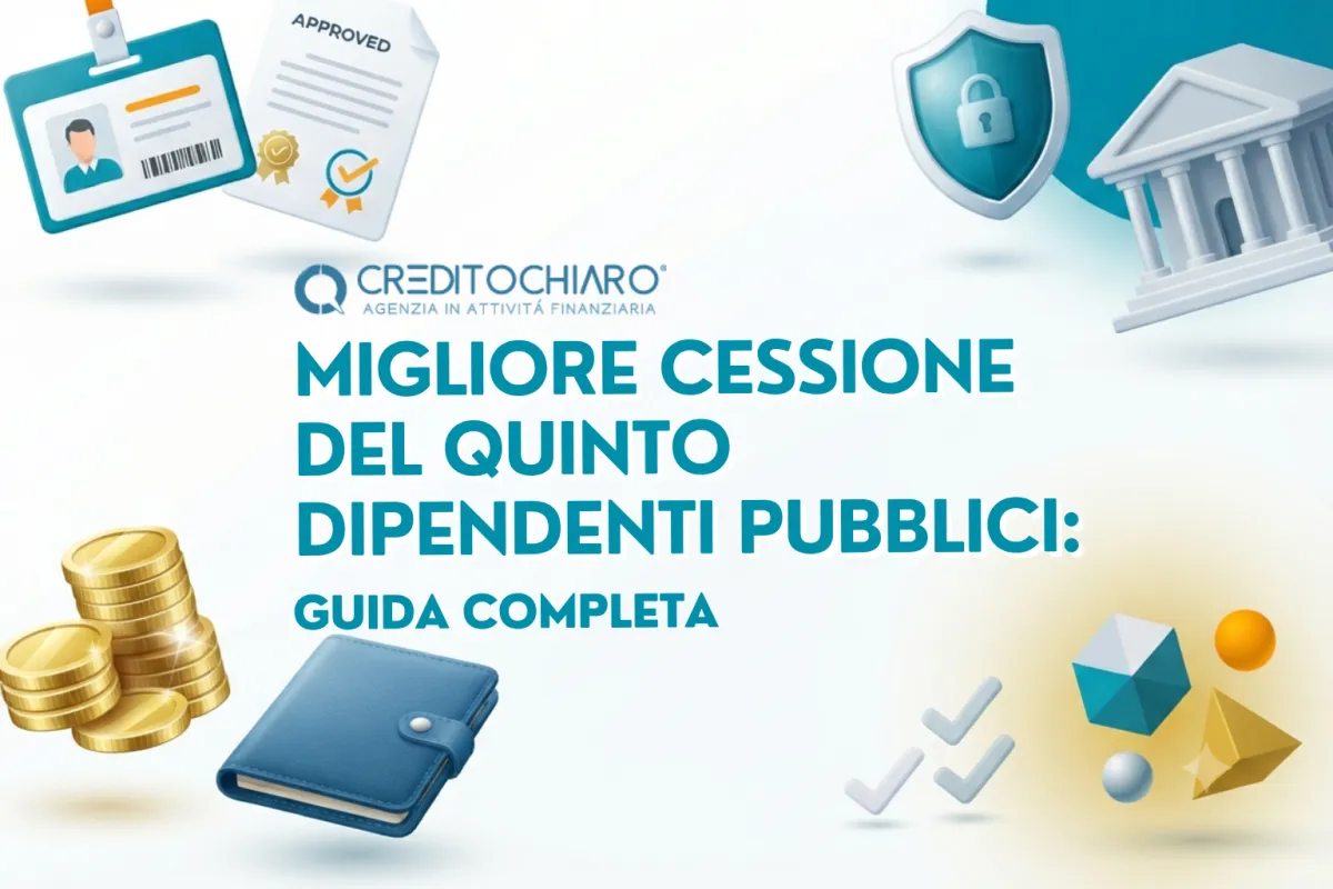 Migliore Cessione del Quinto Dipendenti Pubblici: Preventivo Online | CreditoChiaro