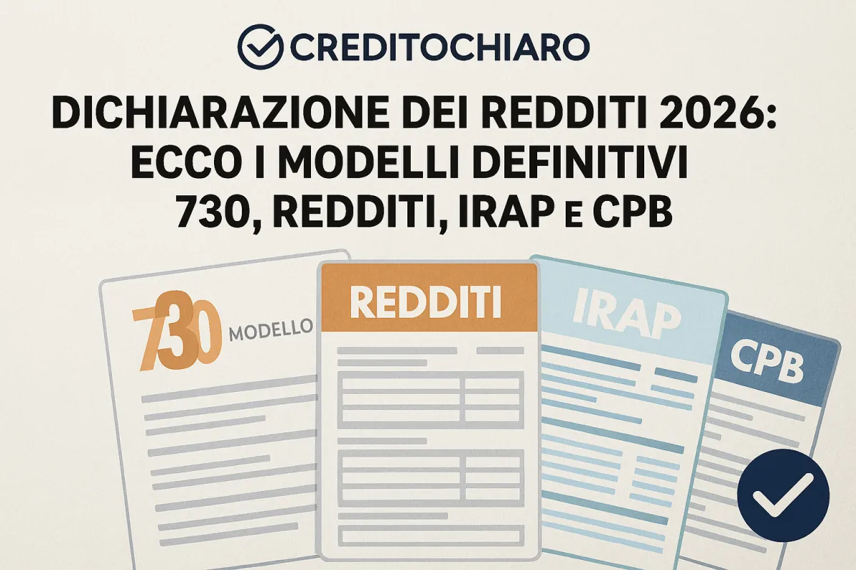 Dichiarazione dei Redditi 2026: Ecco i Modelli Definitivi (730, Redditi, Irap e CPB)