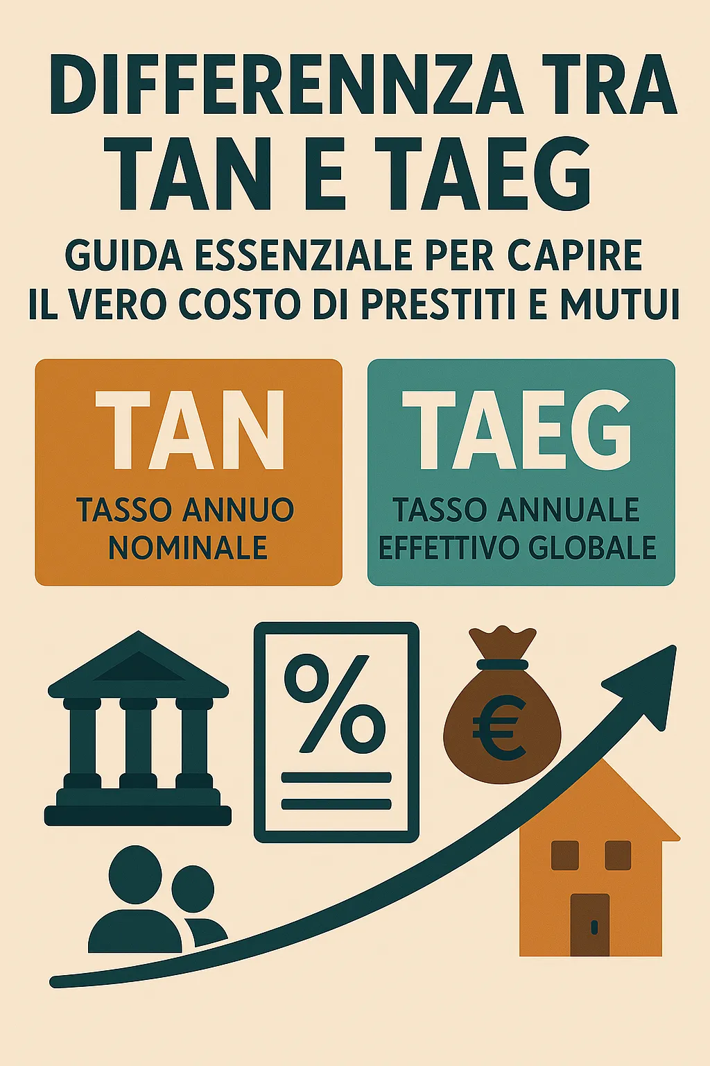 Differenza tra TAN e TAEG: Guida Essenziale per Capire il Vero Costo di Prestiti e Mutui