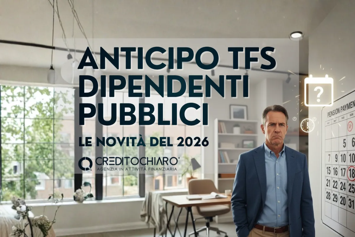 Anticipo TFS/TFR Dipendenti Pubblici: Le Novità del 2026