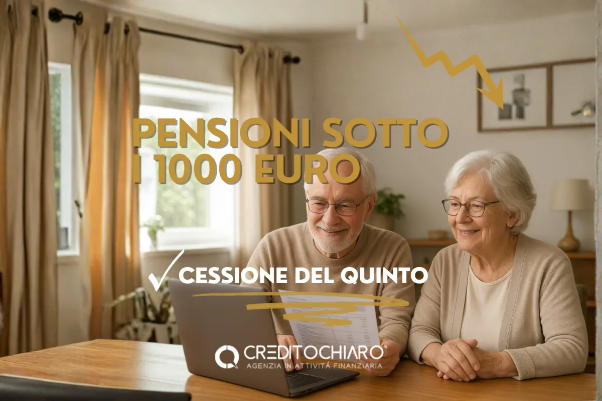 Pensioni Sotto i 1000 Euro: Come la Cessione del Quinto Offre Liquidità e Serenità