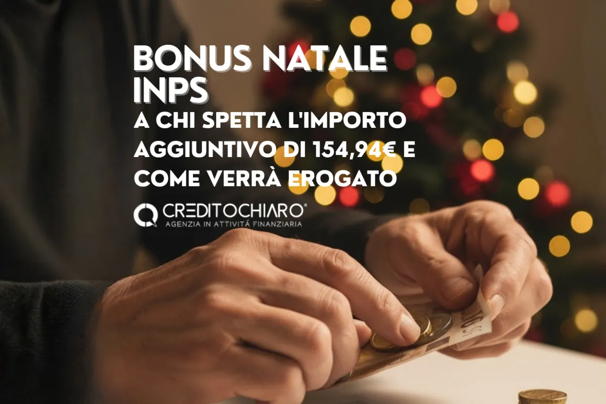 Bonus Natale INPS: A Chi Spetta l'Importo Aggiuntivo di 154,94€ e Come Verrà Erogato