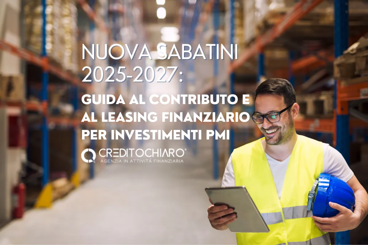 Nuova Sabatini 2025-2027: Guida al Contributo e al Leasing Finanziario per Investimenti PMI