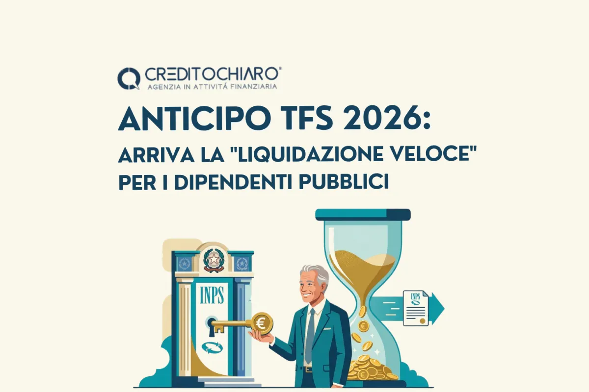 Anticipo TFS 2026: Arriva la "Liquidazione Veloce" per i Dipendenti Pubblici